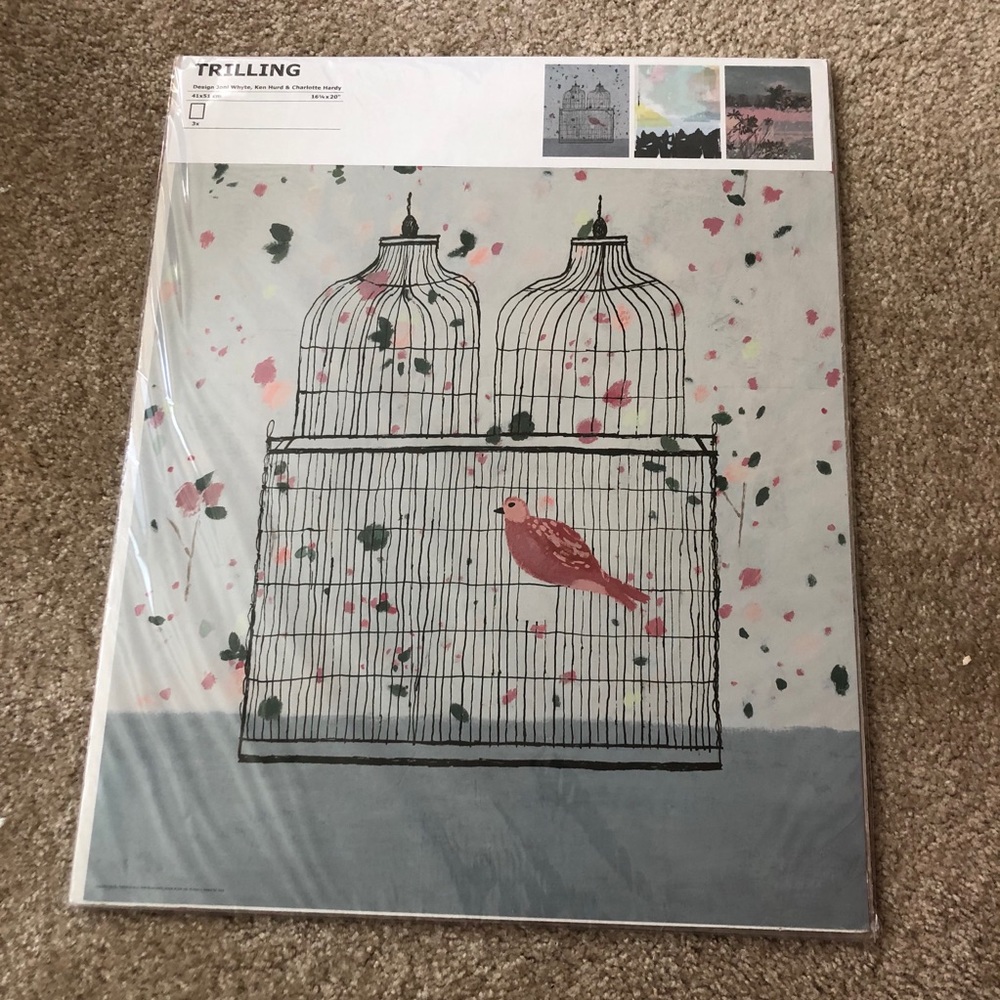 IKEA TRILLING poster set of 3